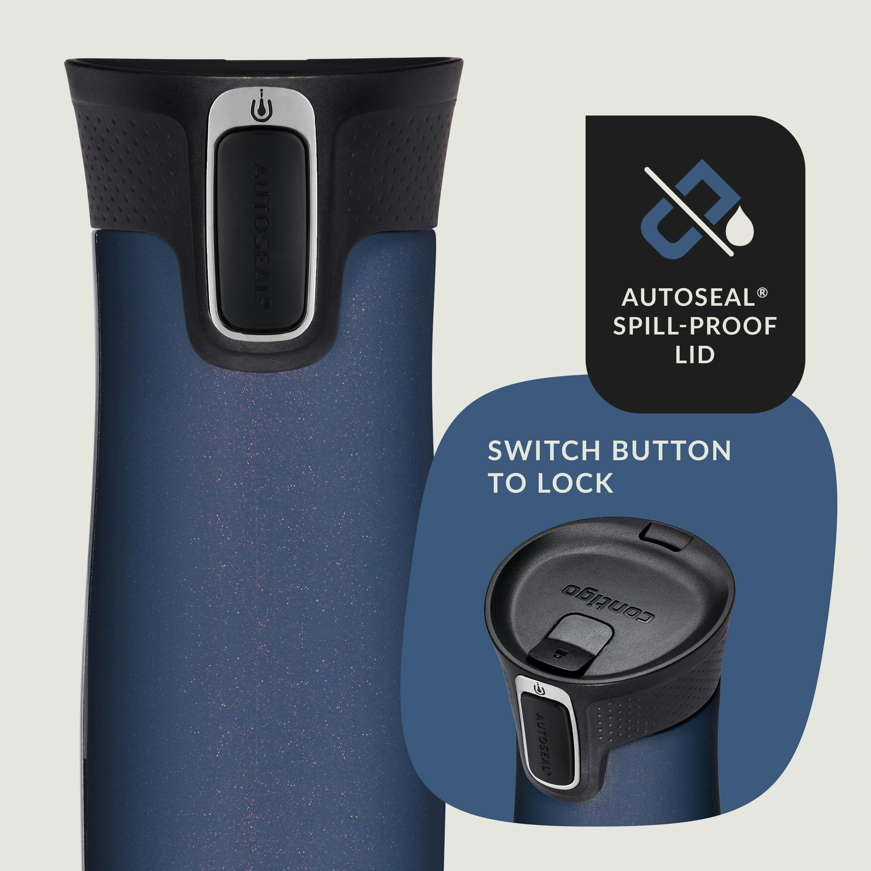 Contigo® AUTOSEAL® West Loop Vacuum-Insulated Stainless Steel Travel Mug with Easy-Clean Lid, 20oz