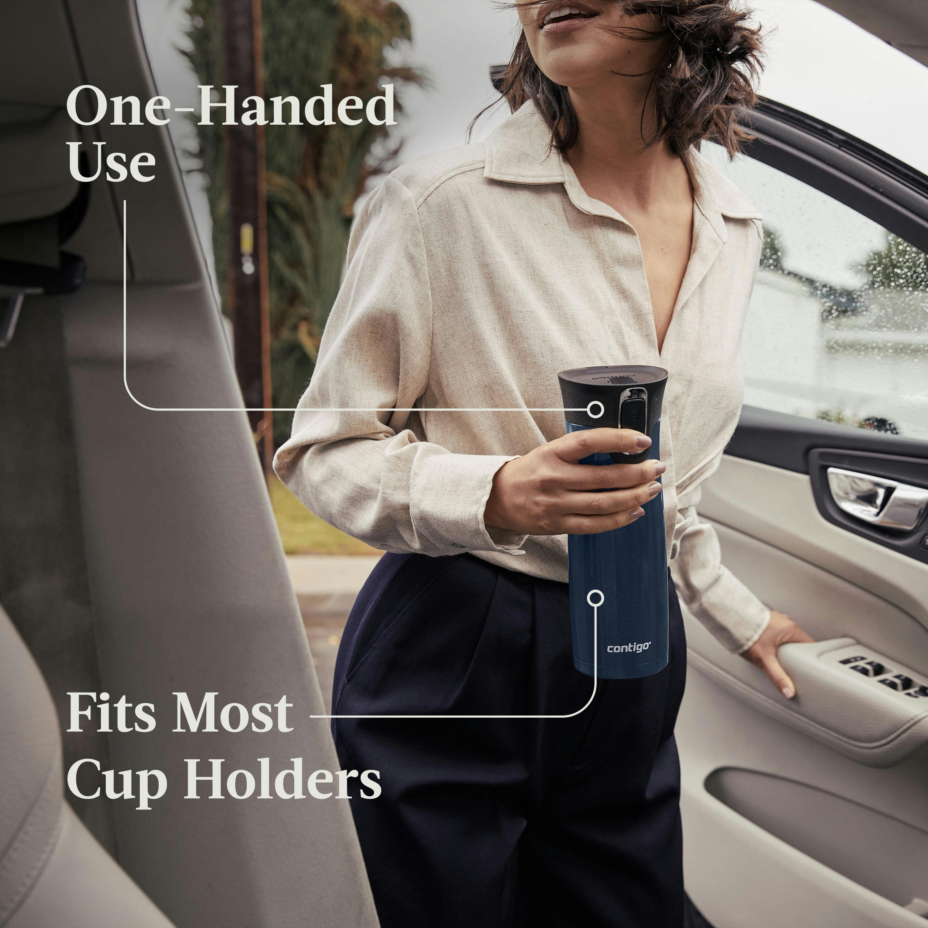 Contigo® AUTOSEAL® West Loop Vacuum-Insulated Stainless Steel Travel Mug with Easy-Clean Lid, 20oz