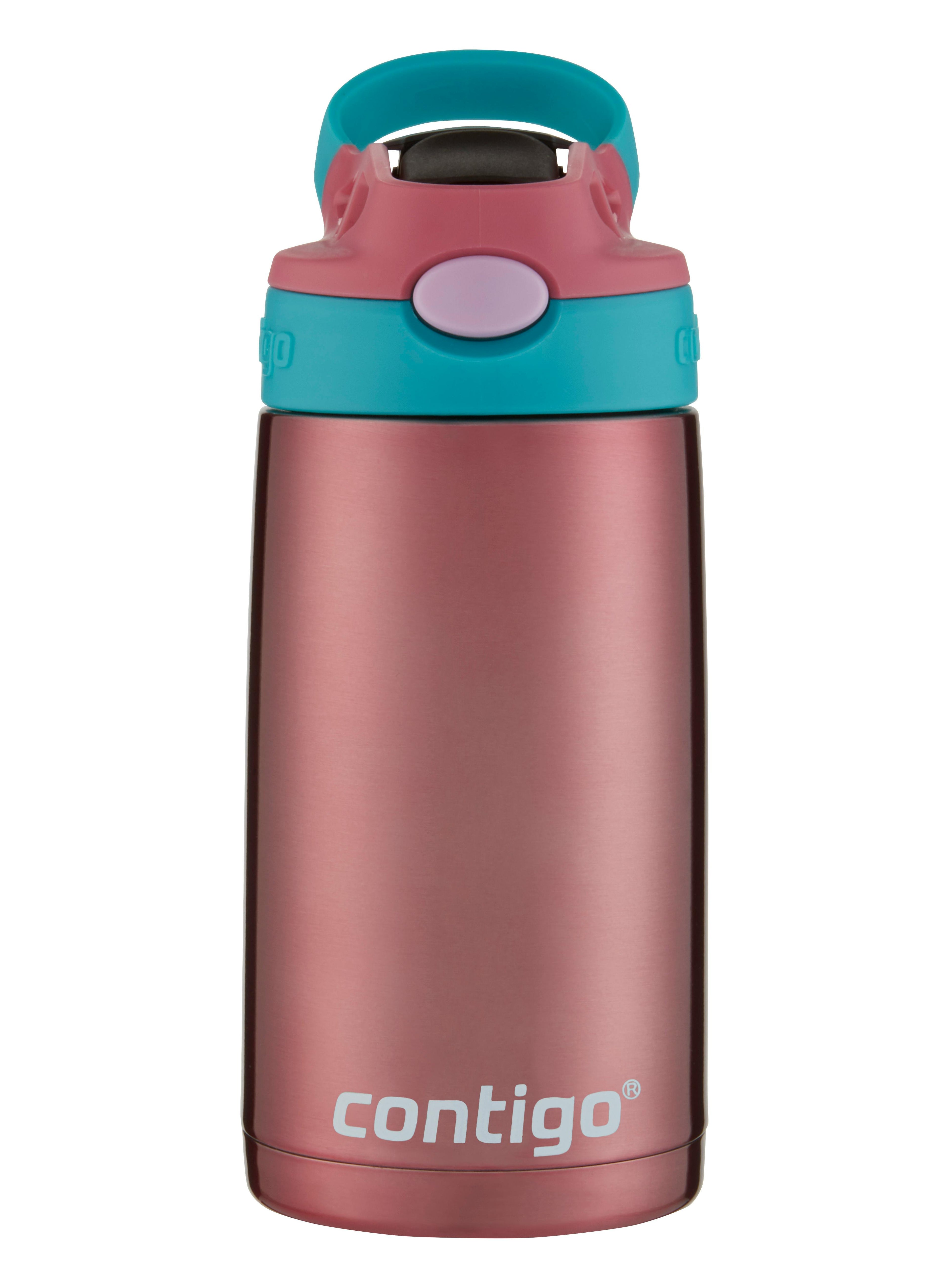 Contigo® Kids Straw Stainless Steel Water Bottle with AUTOSPOUT® Lid, 13oz