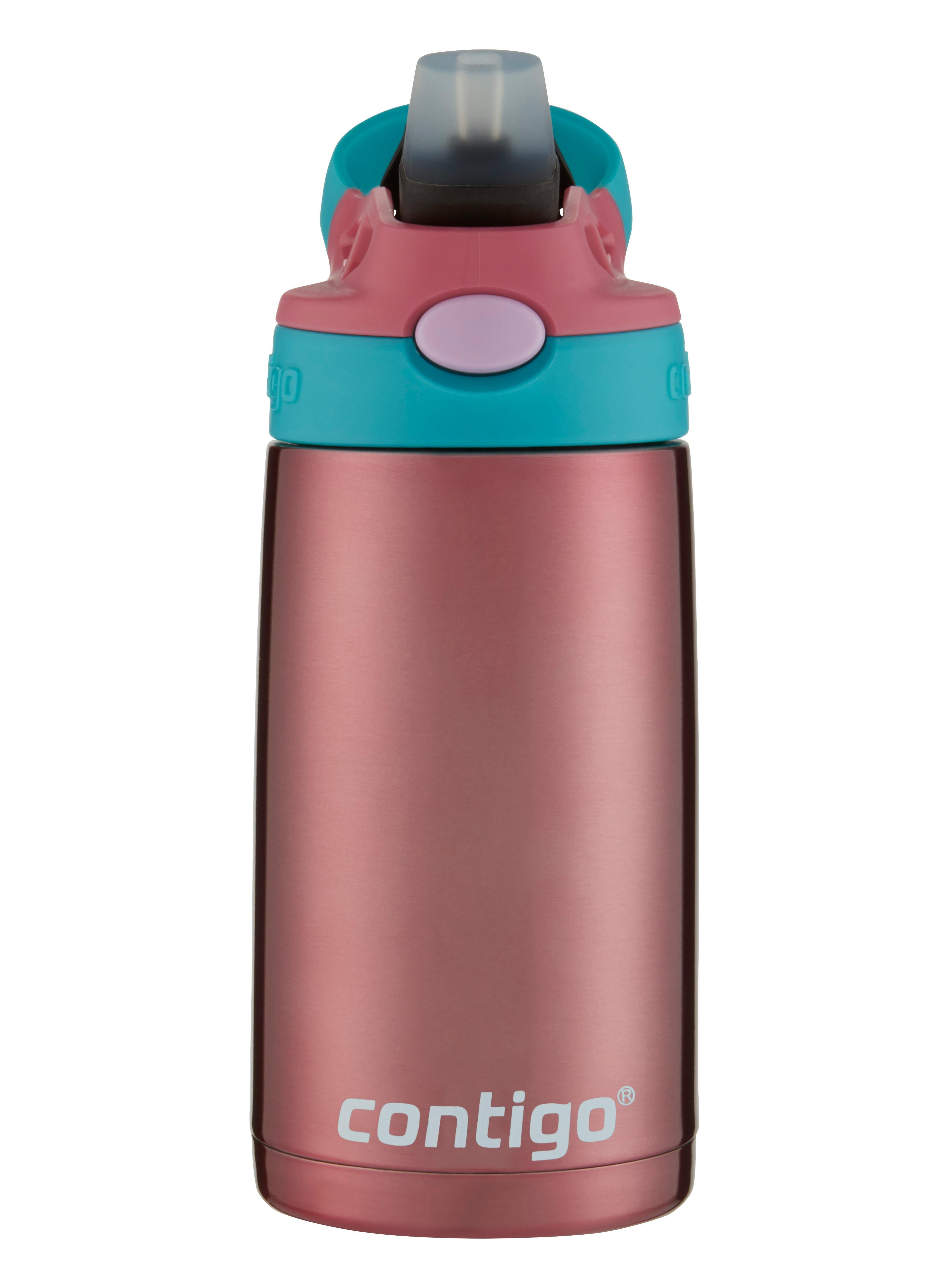 Contigo® Kids Straw Stainless Steel Water Bottle with AUTOSPOUT® Lid, 13oz