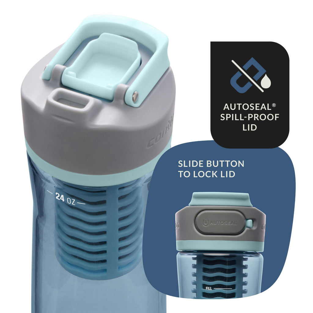 Contigo® Clybourn Freeflow Filtration Tritan Water Bottle with AUTOSEAL® LID, 24oz