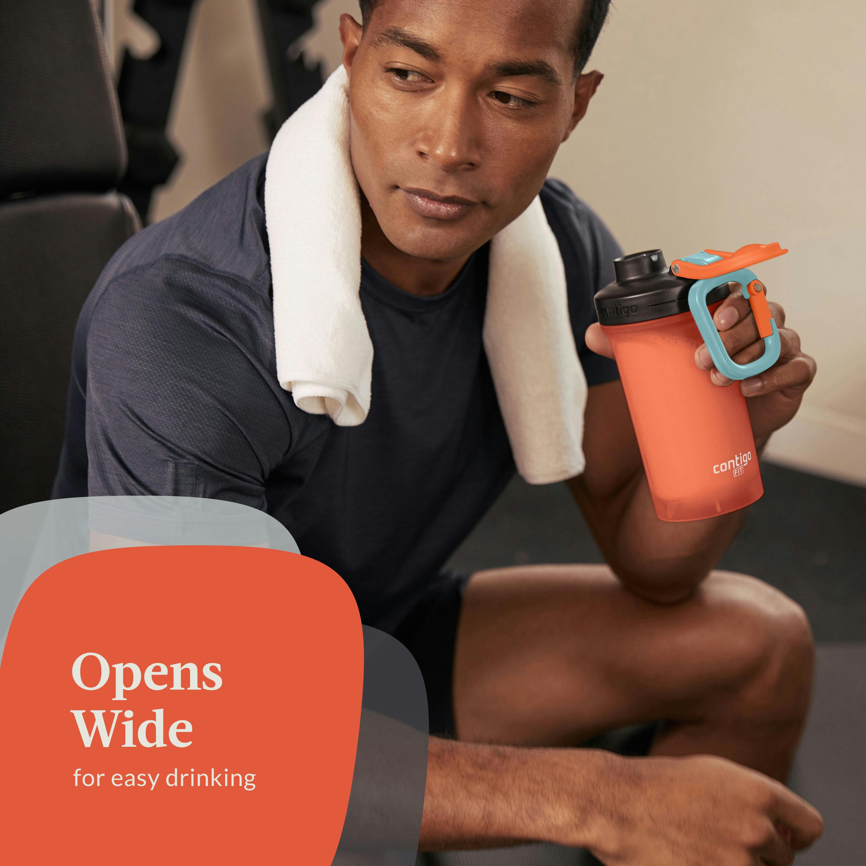 Contigo® Shake & Go® Fit 2.0 Shaker Bottle, 20oz