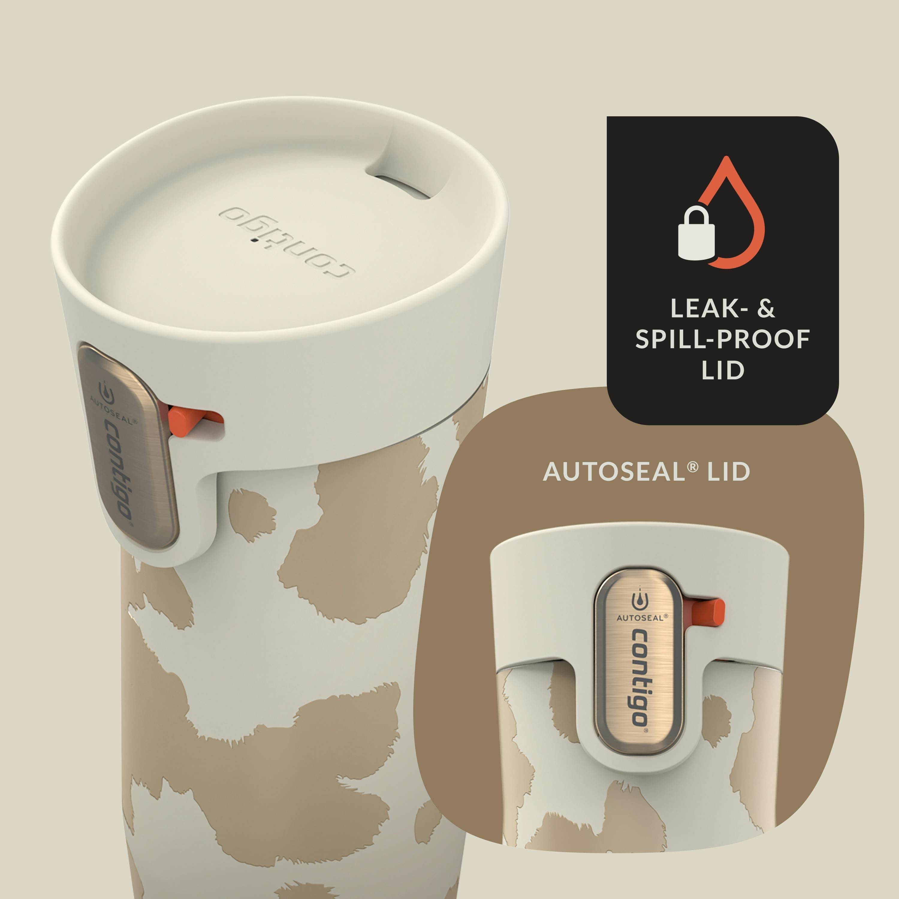 Contigo® x Ally Love West Loop 3.0 Stainless Steel Travel Mug with AUTOSEAL® Easy-Clean Lid, 16oz
