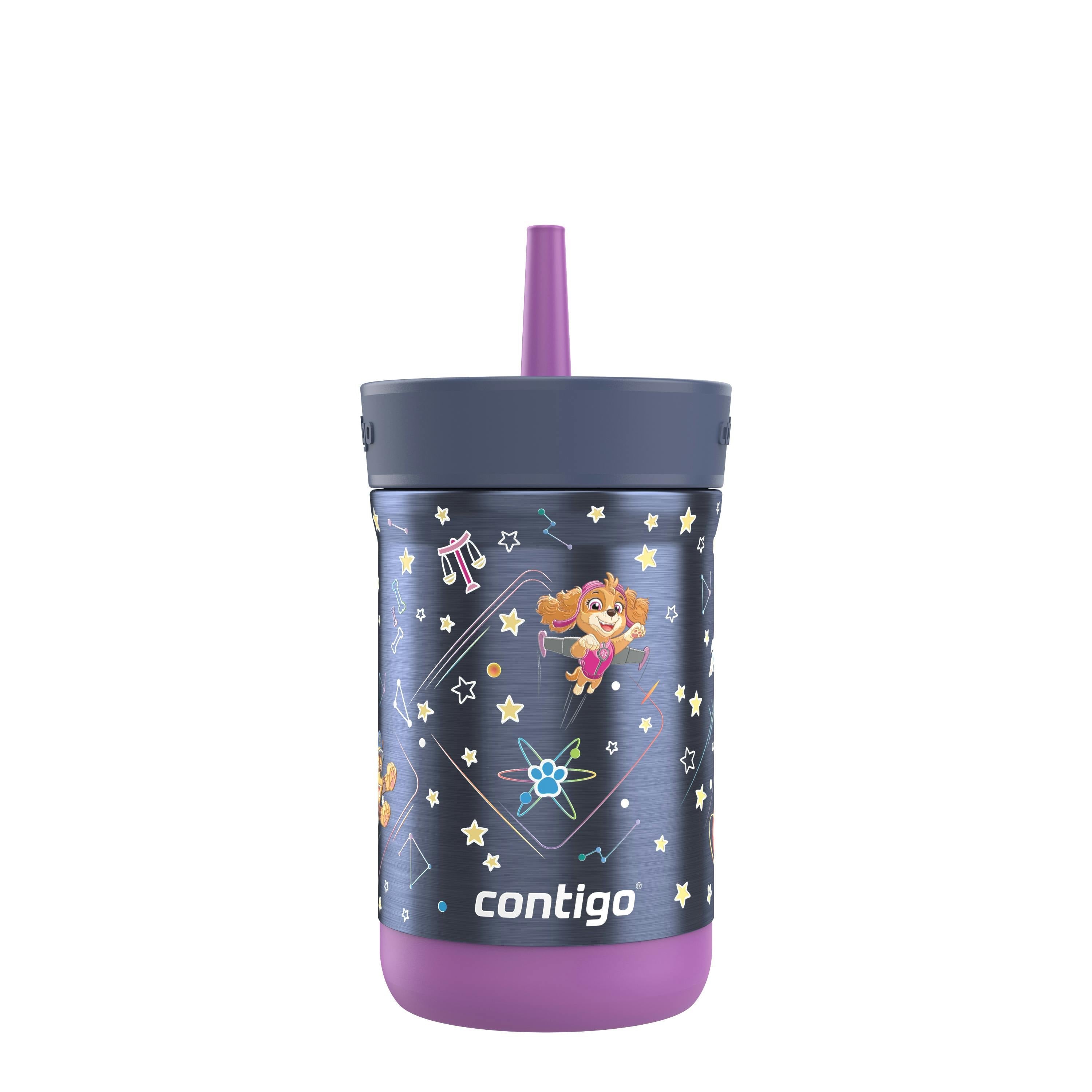 Contigo® Kids Leighton Spill-Proof Stainless Steel Tumbler with Straw, 12oz