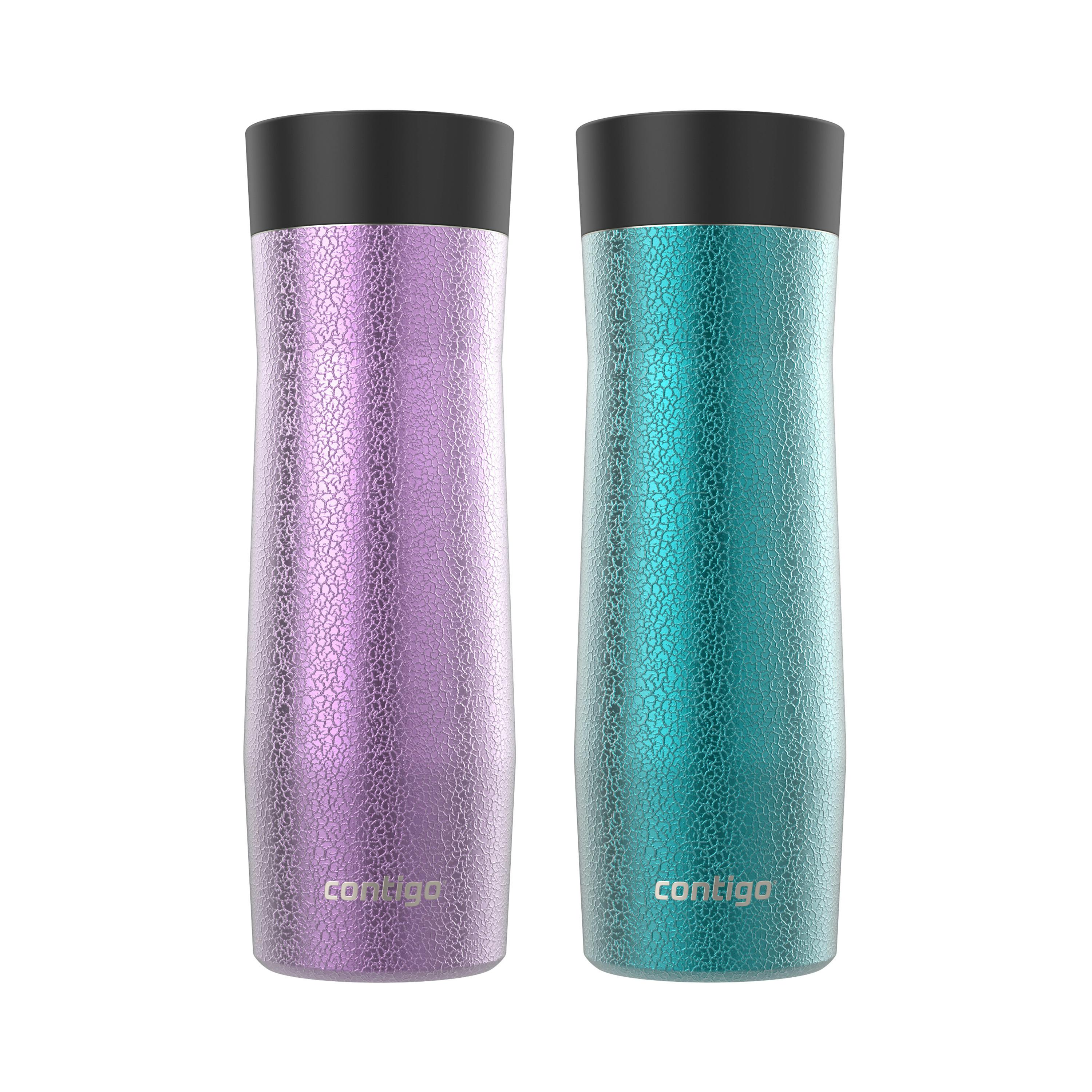 Contigo® AUTOSEAL® West Loop Vacuum-Insulated Stainless Steel Travel Mug with Easy-Clean Lid, 20 oz, 2-Pack