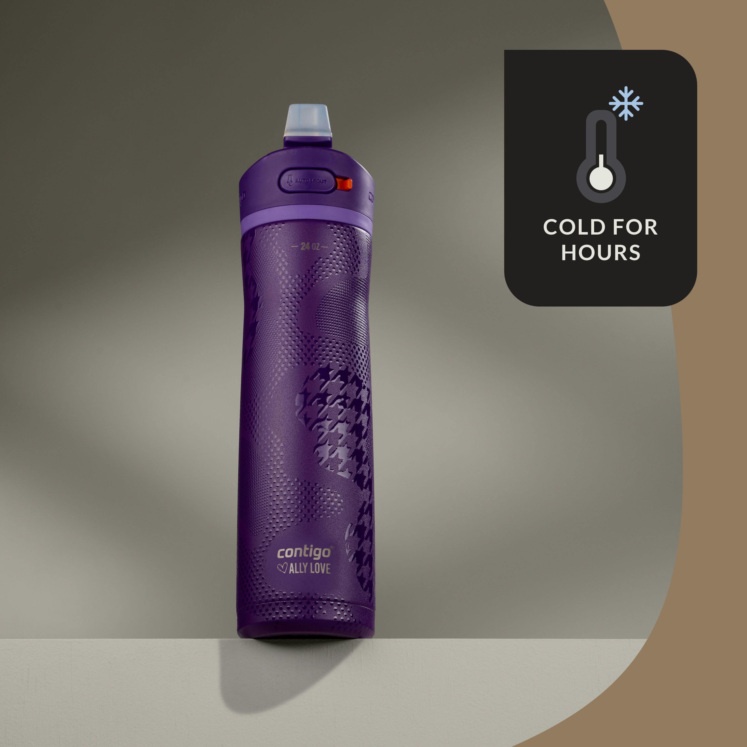 Contigo® x Ally Love Ashland Chill 2.0 Stainless Steel Water Bottle with AUTOSPOUT® Lid, 24oz