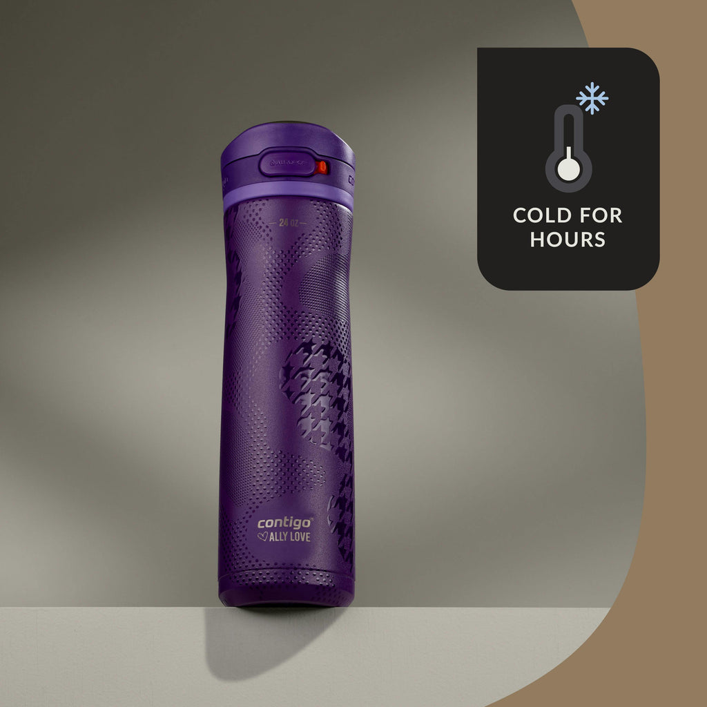 Contigo® x Ally Love Jackson Chill 2.0 Stainless Steel Water Bottle with AUTOPOP® Lid, 24oz