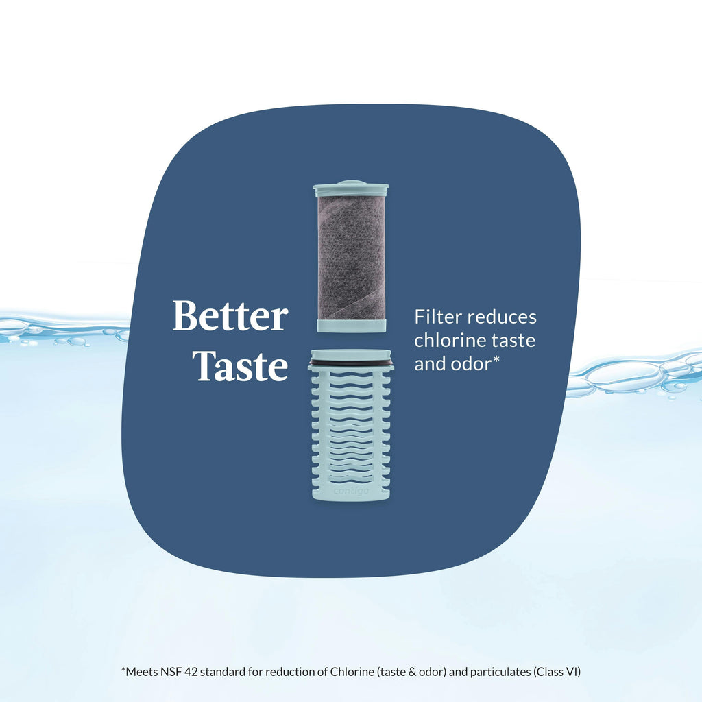 Contigo® Clybourn Chill Freeflow Filtration Stainless Steel Water Bottle with AUTOSEAL® Lid, 24oz