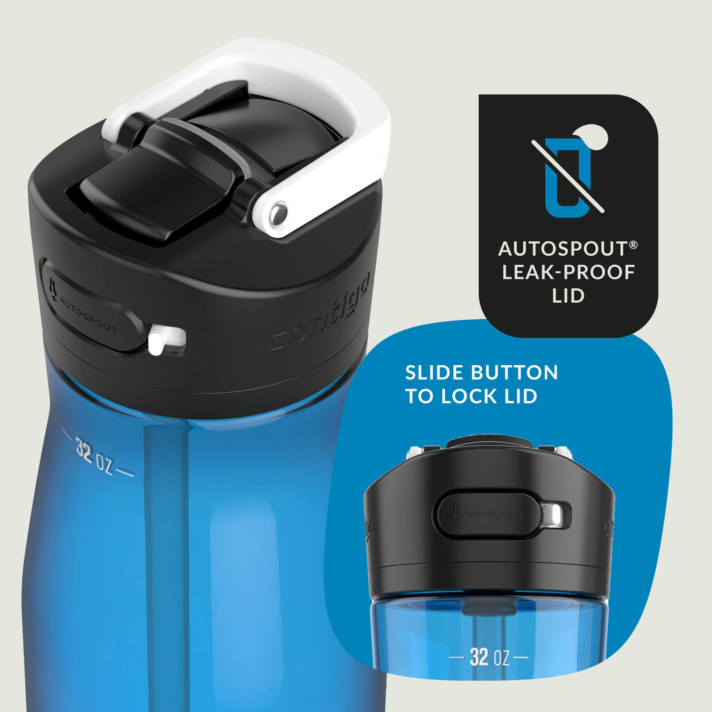 Contigo® Ashland 2.0, Water Bottle with AUTOSPOUT® Lid, 32oz