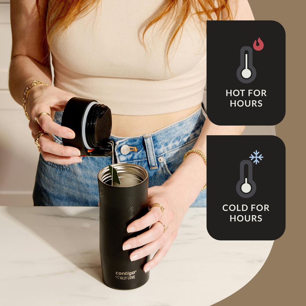Contigo® x Ally Love West Loop 3.0 Stainless Steel Travel Mug with AUTOSEAL® Easy-Clean Lid, 16oz