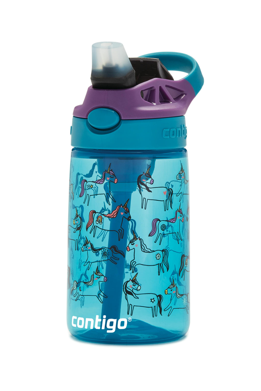 Contigo® Kids Straw Water Bottle with AUTOSPOUT® Lid, 14oz