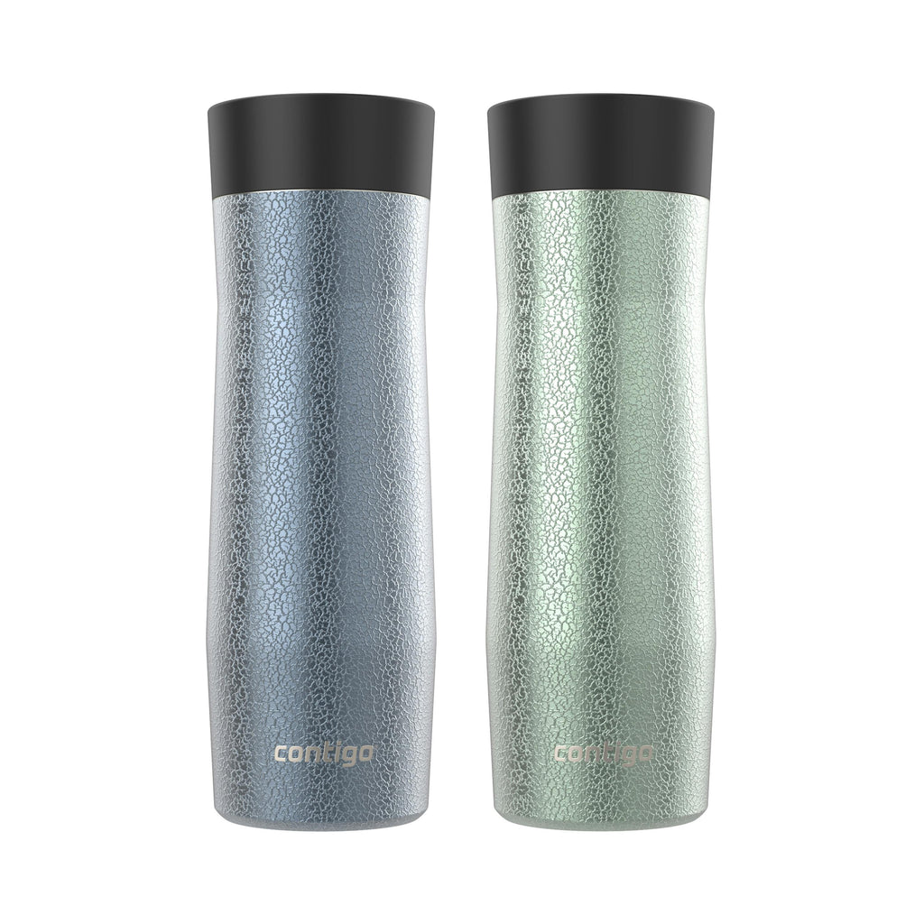 Contigo® AUTOSEAL® West Loop Vacuum-Insulated Stainless Steel Travel Mug with Easy-Clean Lid, 20 oz, 2-Pack