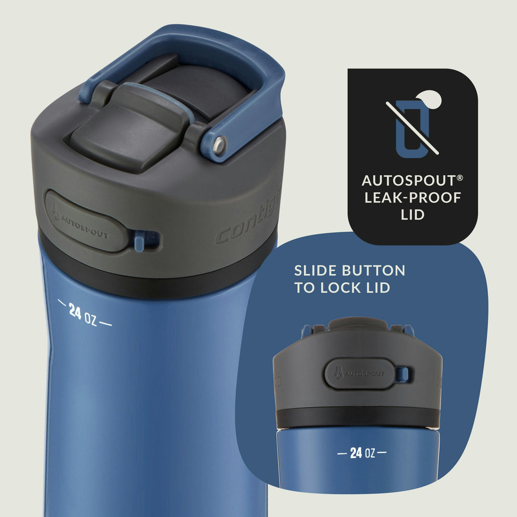 Contigo® Ashland Chill 2.0 Stainless Steel Water Bottle with AUTOSPOUT® Lid, 24oz