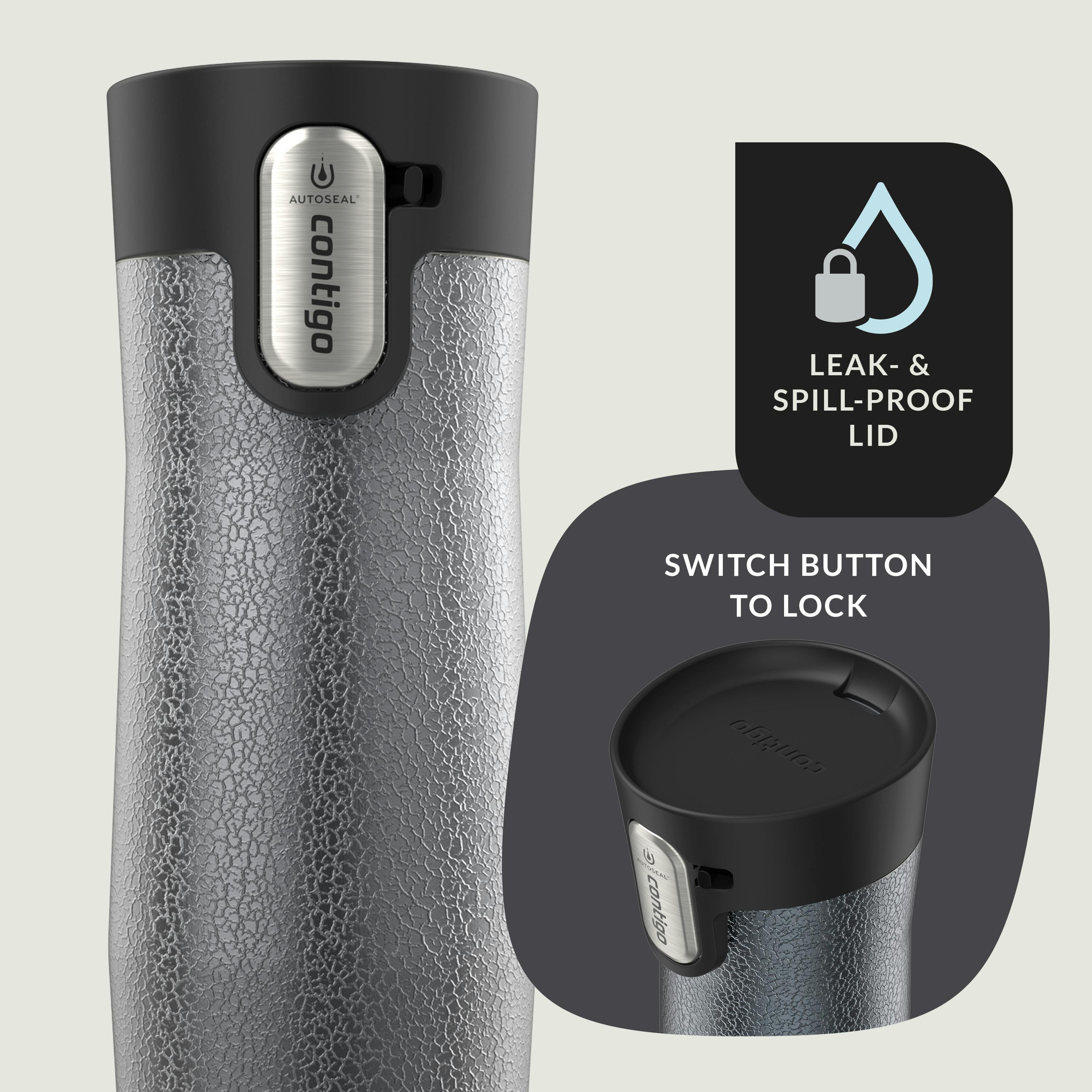 Contigo® AUTOSEAL® West Loop Vacuum-Insulated Stainless Steel Travel Mug with Easy-Clean Lid, 16 oz