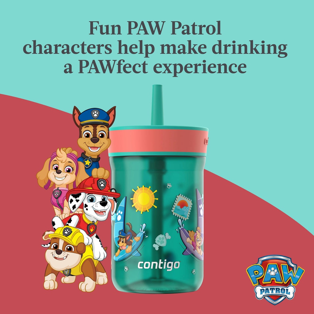 Contigo® Kids’ Leighton Straw Tumbler with Spill-Proof Leak-Proof Lid, 14oz