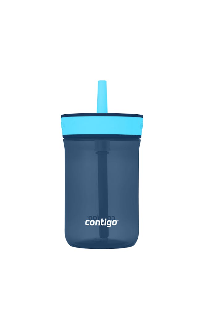 Kids’ Leighton Straw Tumbler with Spill-Proof Leak-Proof Lid, 14oz E6