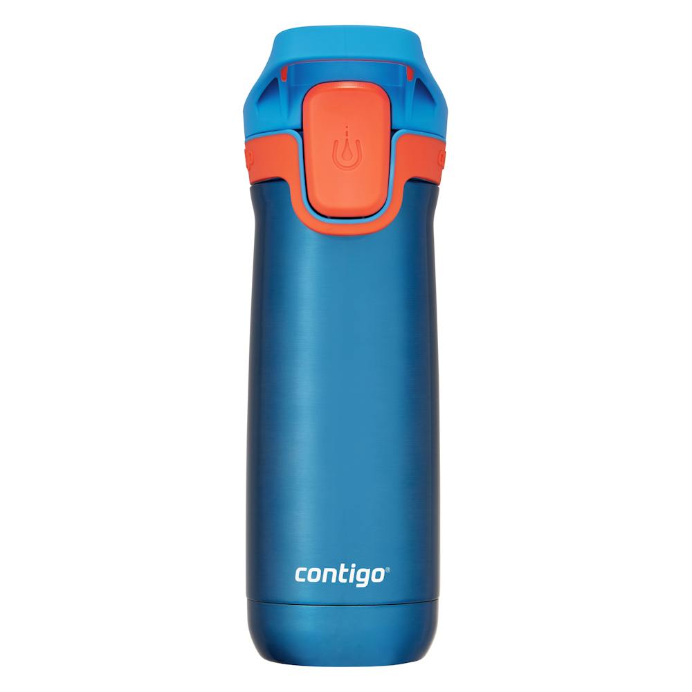 Kids’ Casey Stainless Steel Water Bottle with Spill-Proof Leak-Proof Lid, 13oz W3