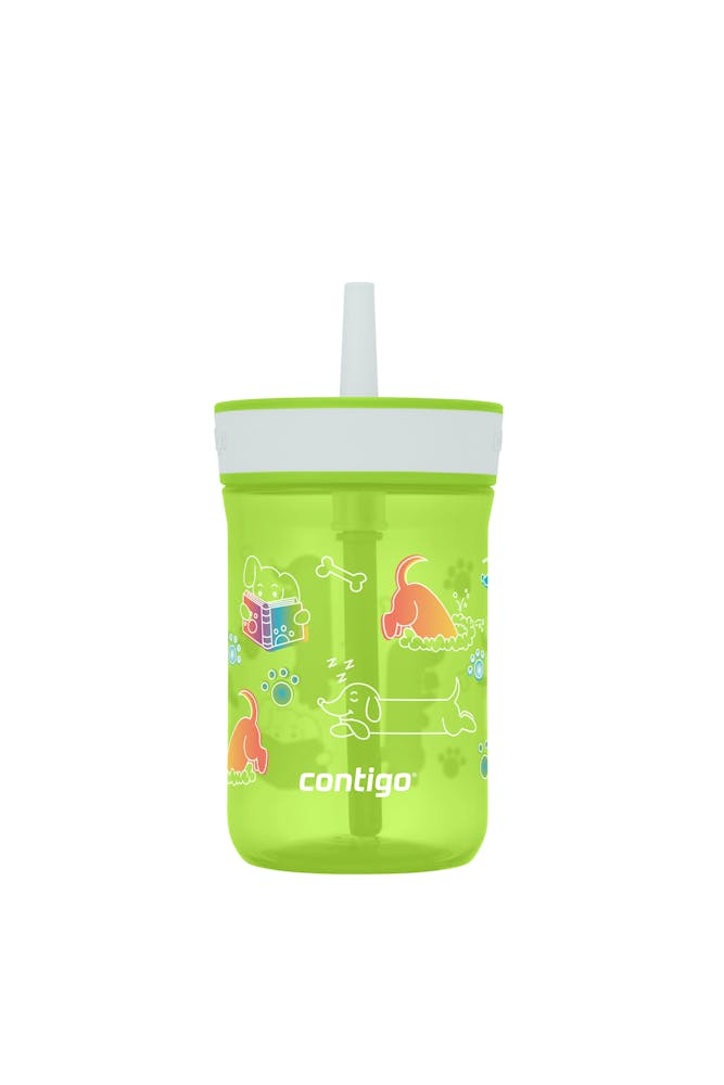 Kids’ Leighton Straw Tumbler with Spill-Proof Leak-Proof Lid, 14oz E6