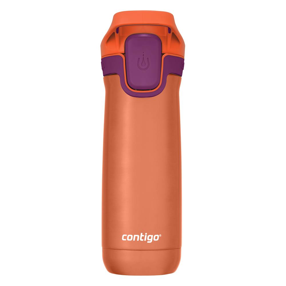 Kids’ Casey Stainless Steel Water Bottle with Spill-Proof Leak-Proof Lid, 13oz W3